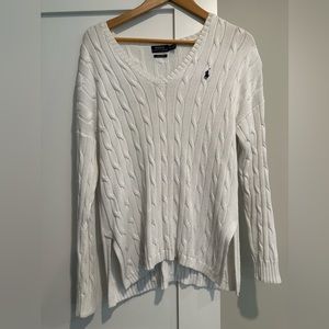 Womens Ralph Lauren Cable sweater